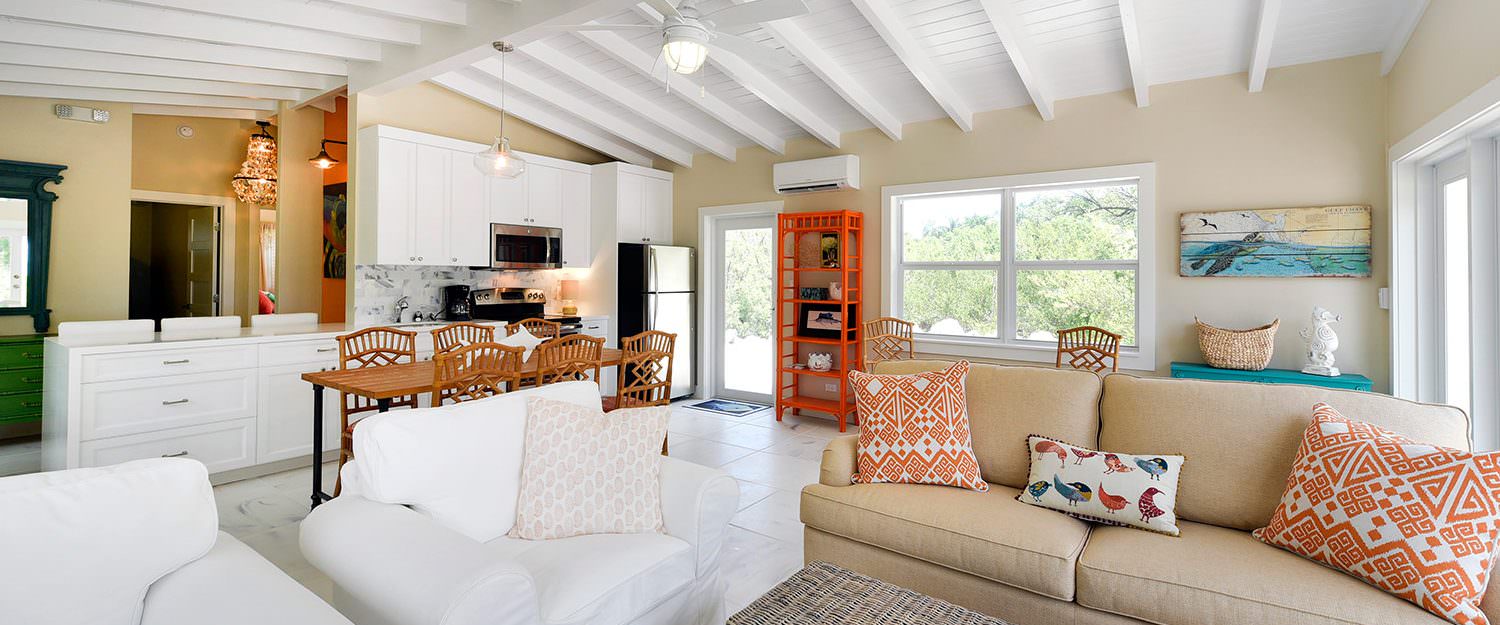 Green Cottage - Living & Kitchen